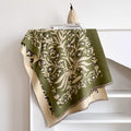 Vintage Floral Cashmere Scarf