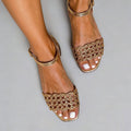 Woven Open Toe Sandals