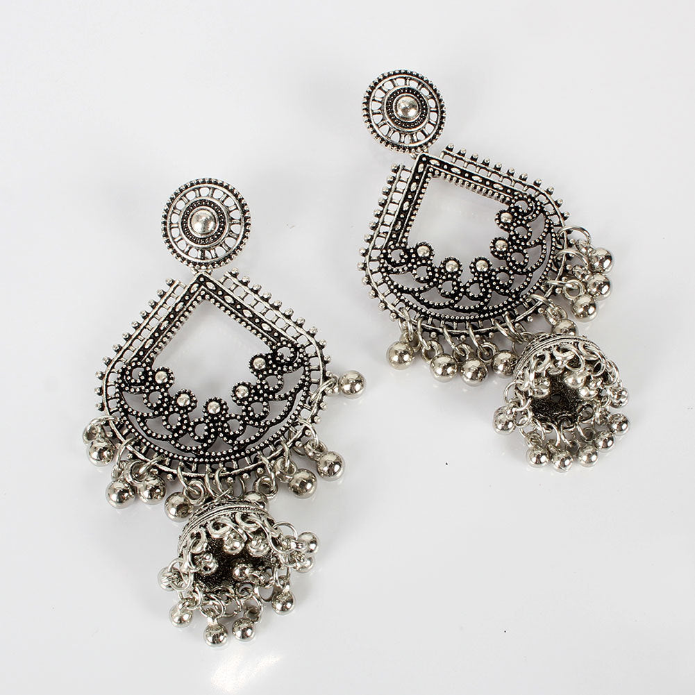 Boho Vintage Franjenoorbellen met Kooi