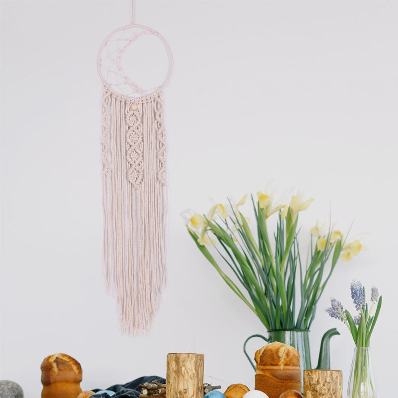 Wandkleed "Dahlia" – Handgeweven Dromenvanger