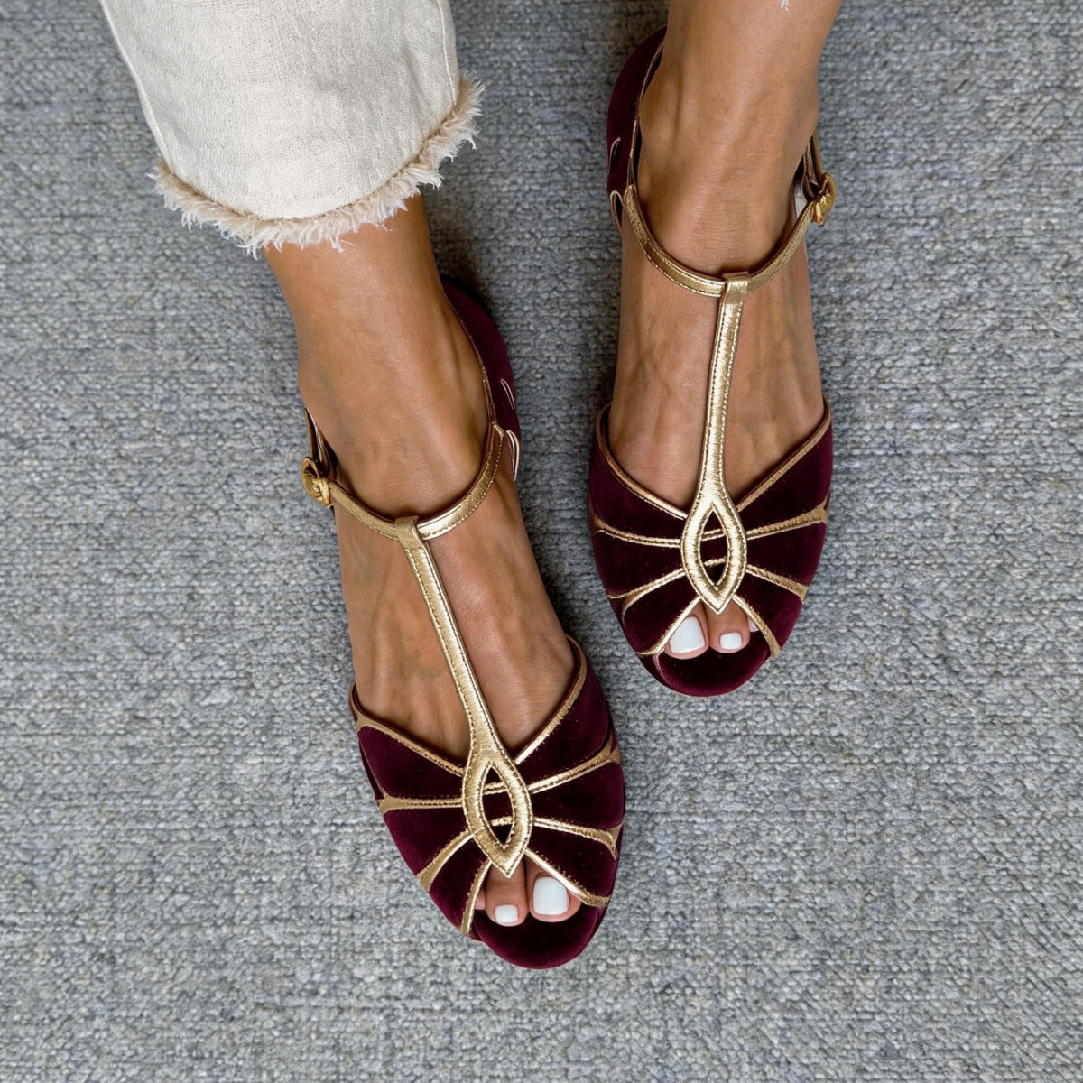 Casual Fishmouth Sandals