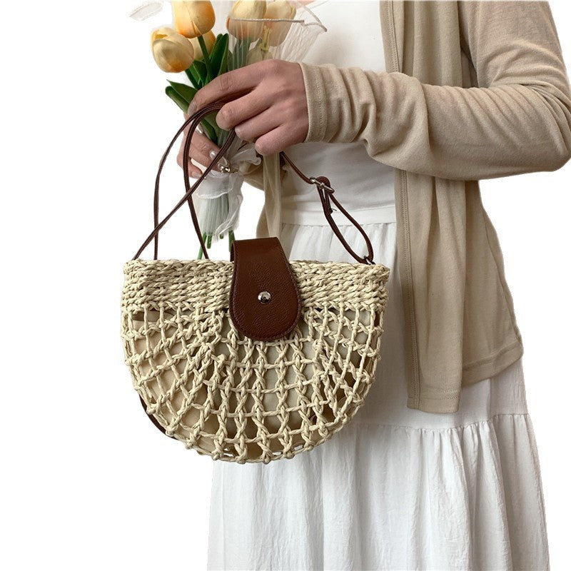 Tas "Palermo" – Gevlochten Stro Strandtas