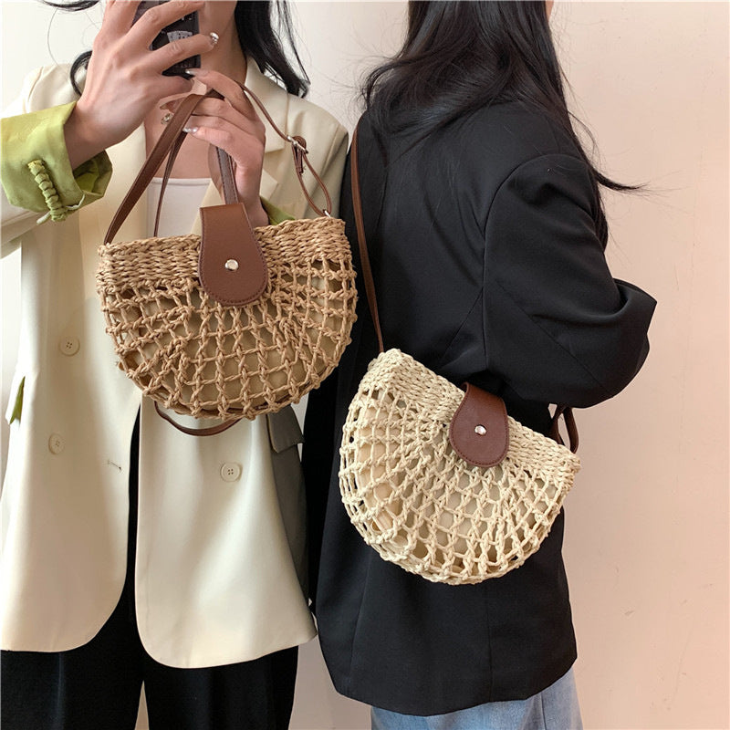 Tas "Palermo" – Gevlochten Stro Strandtas