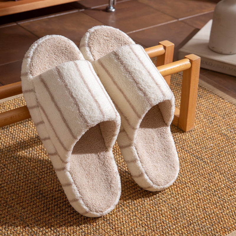 Slippers "Coco" – Zachte Pluche Thuispantoffels