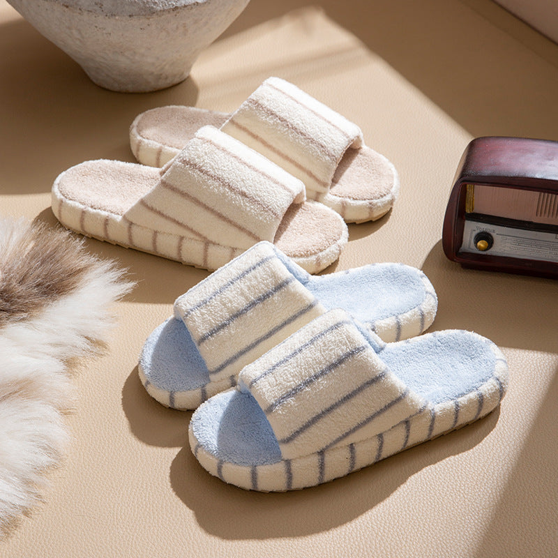 Slippers "Coco" – Zachte Pluche Thuispantoffels
