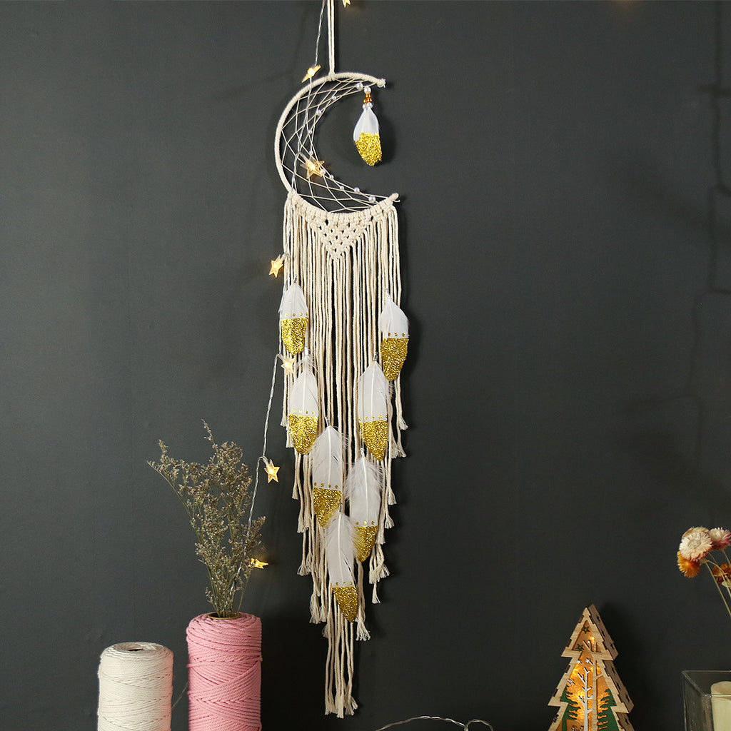 Wandkleed "Noora" – Katoenen Franjes