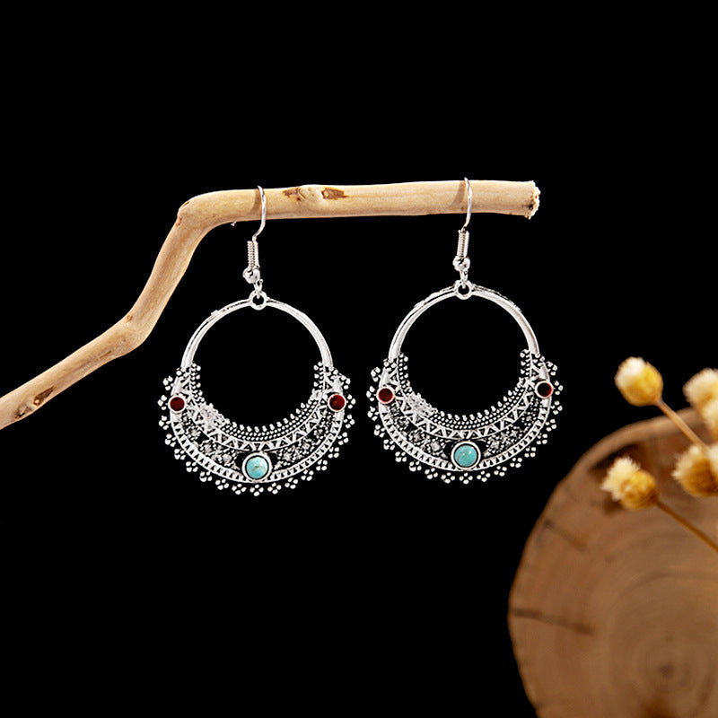 Oorbellen "Dreamcatcher" – Verguld Zilver met Veren
