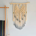 Wandkleed "Luna" – Macramé Dromenvanger Boven Bed